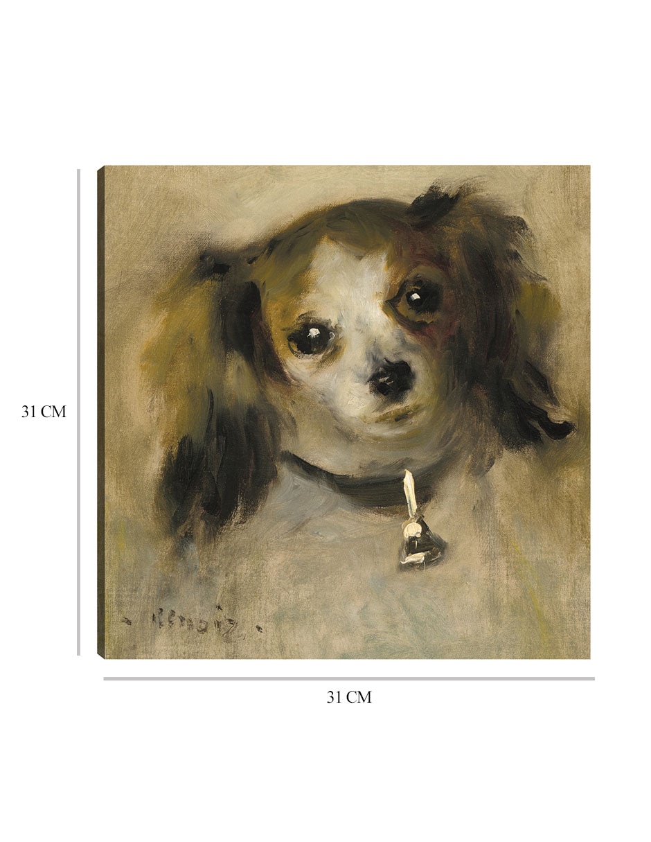 Cuadro decorativo Cabeza de perro técnica mixta Animales Domésticos 2