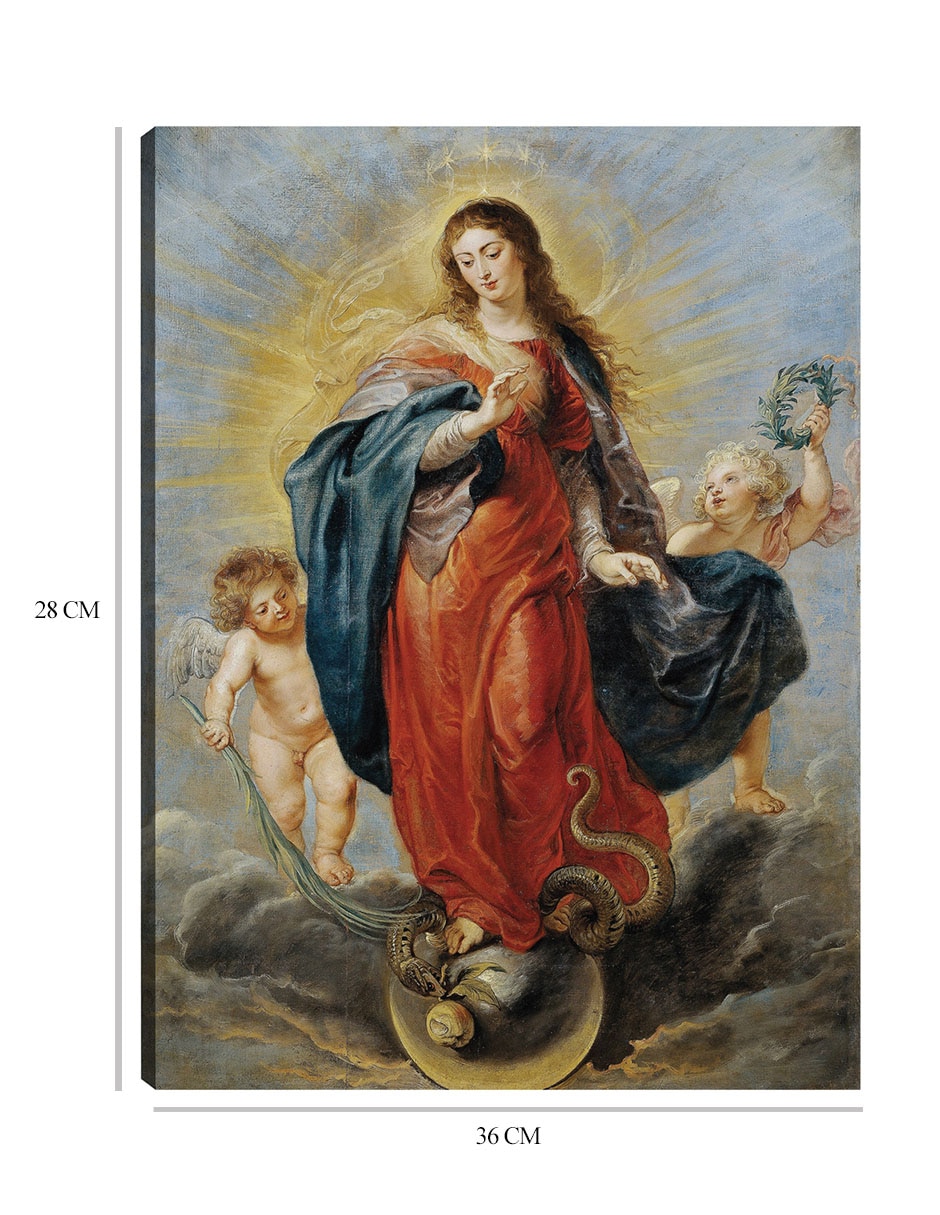 Cuadro decorativo Inmaculada Concepción (1628-1629) técnica mixta Figuras Celestiales 8