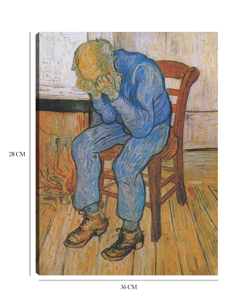 Cuadro decorativo A las puertas de la eternidad (1890) técnica mixta Retratos 2