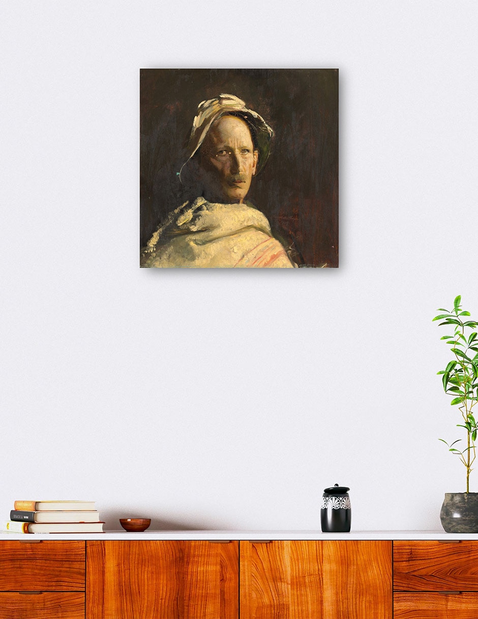 Cuadro decorativo técnica mixta Retratos 5