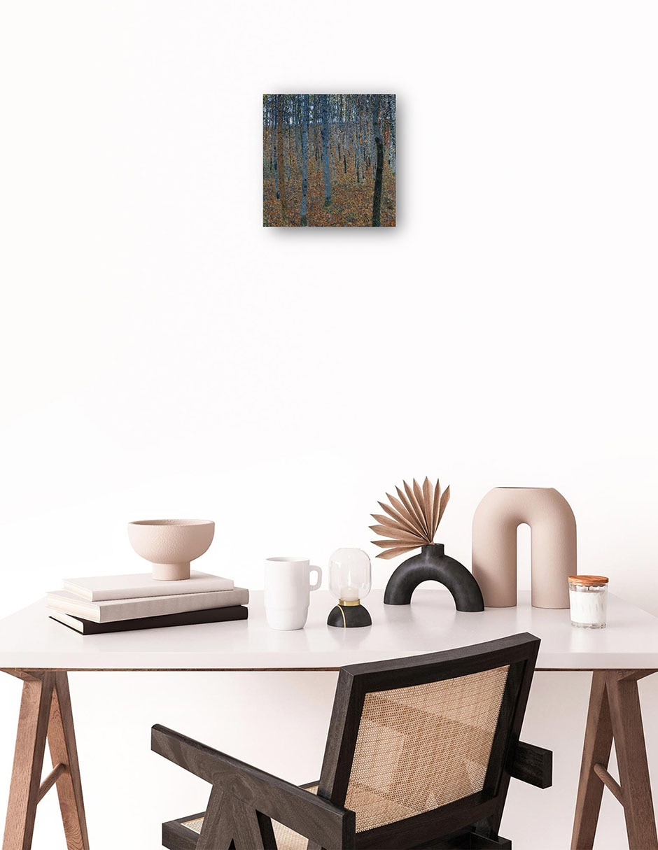 Cuadro decorativo Hayedo I técnica mixta Campos 2