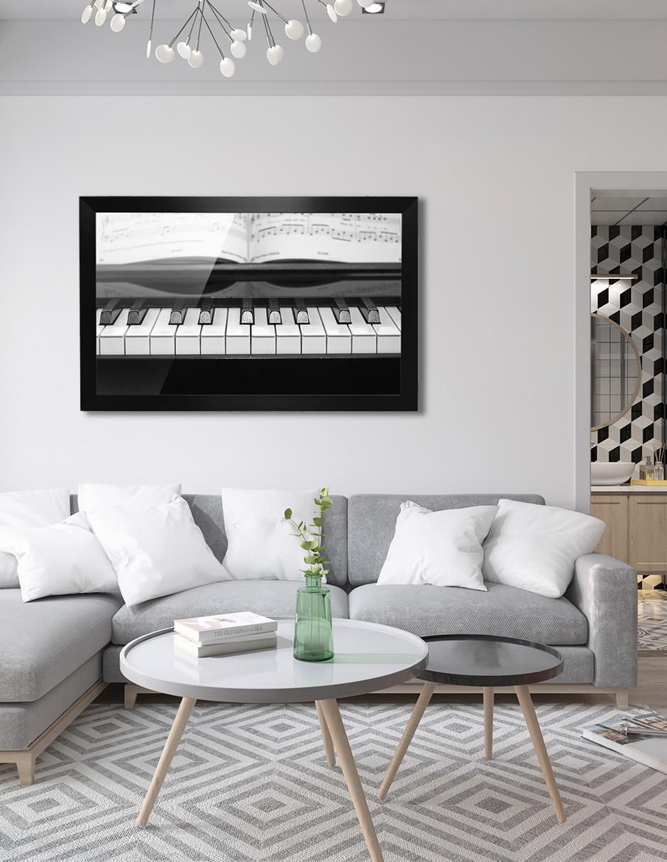 Cuadro decorativo piano 5