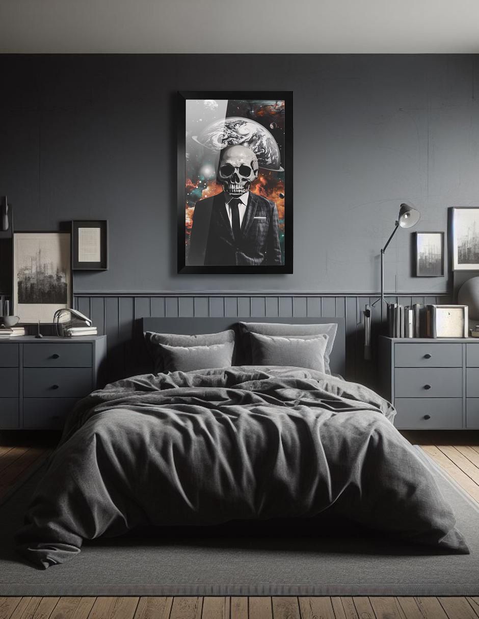 Cuadro decorativo skull 7 5