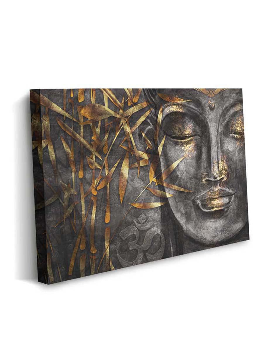 Cuadro decorativo Buda con barniz a registro 2