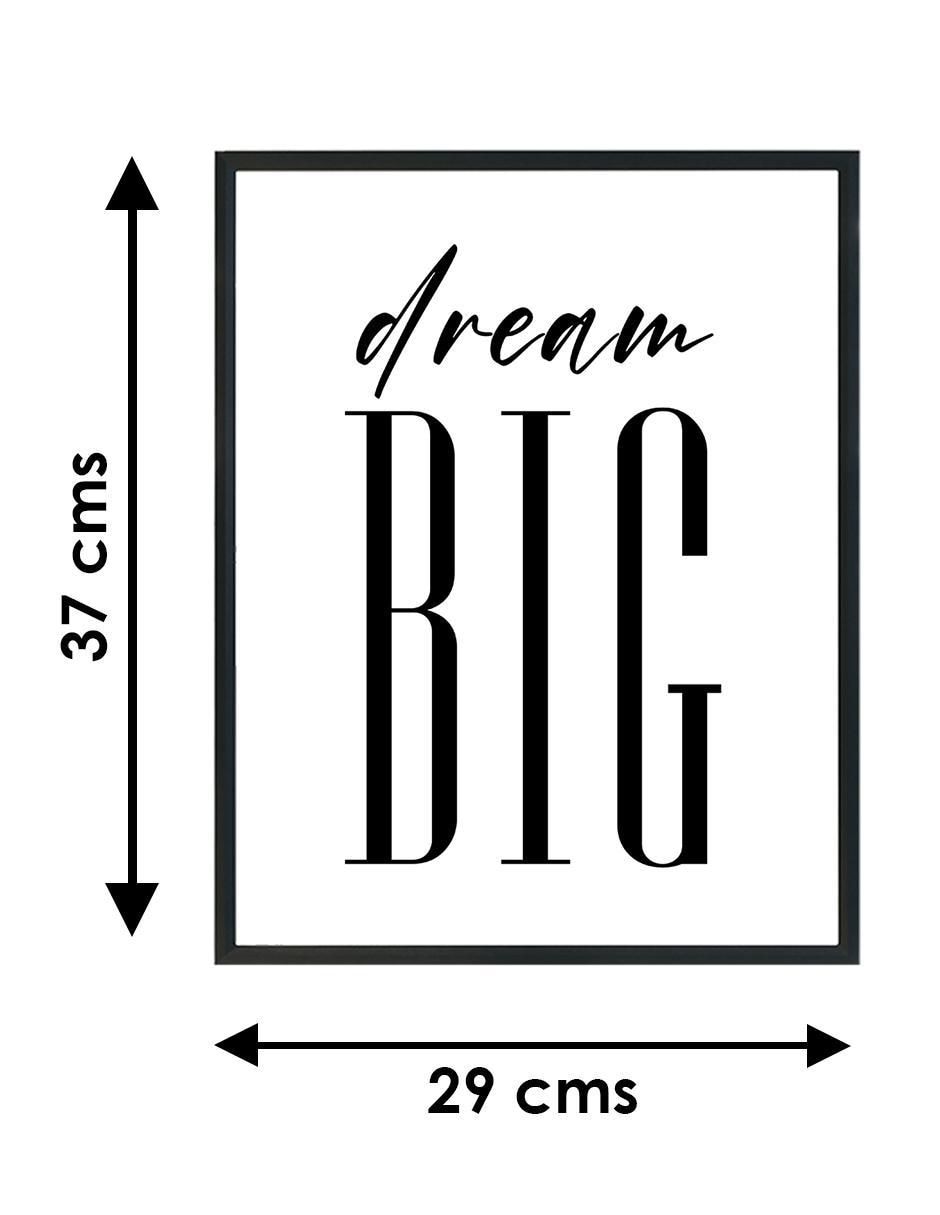 Cuadro decorativo dream big 5