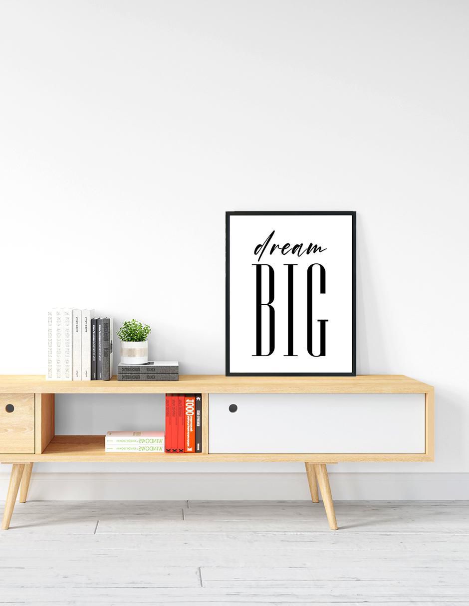 Cuadro decorativo dream big 4