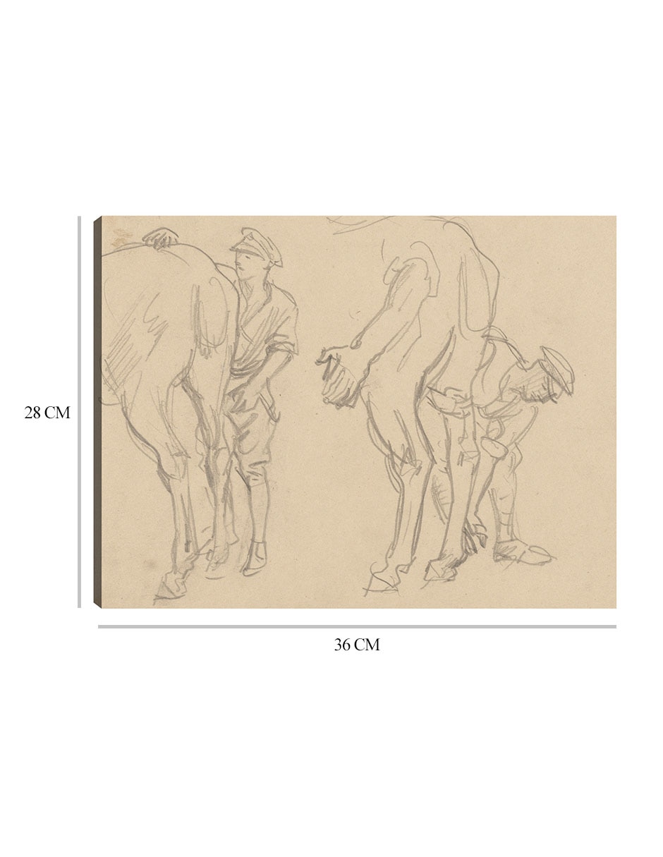 Cuadro decorativo Estudios para el Cielo y el Infierno 39 (1903-1916) técnica mixta Bocetos 2
