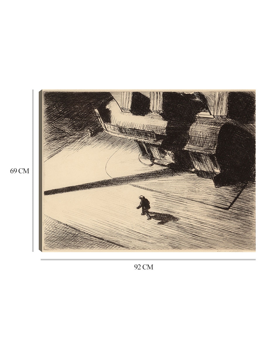 Cuadro decorativo Sombras nocturnas (1921) técnica mixta Inspiración 2