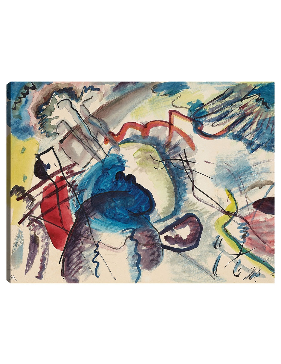 Cuadro decorativo Borrador Cuadro con borde blanco 39 (1913) técnica mixta Colores Cuadro decorativo Borrador Cuadro con borde blanco 39 (1913) técnica mixta Colores