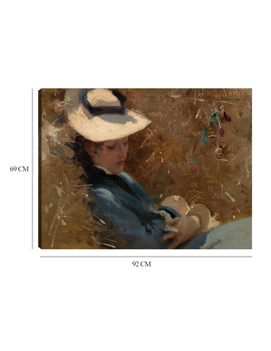 Cuadro decorativo Descanso (c. 1875) técnica mixta Retratos 2