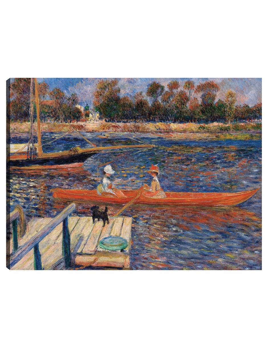 Cuadro decorativo El Sena en Argenteuil (1888) técnica mixta Ríos Cuadro decorativo El Sena en Argenteuil (1888) técnica mixta Ríos