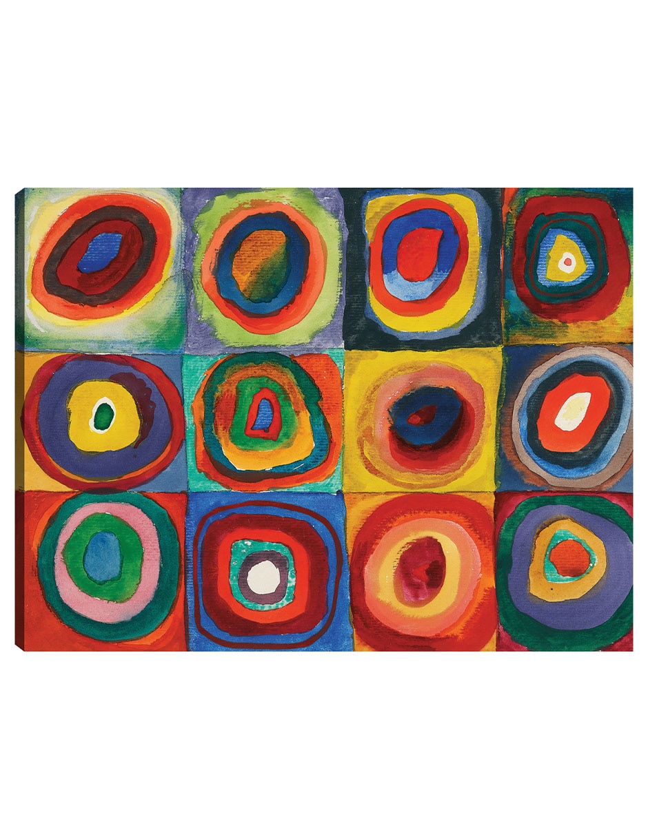 Cuadro decorativo técnica mixta Colores Cuadro decorativo técnica mixta Colores