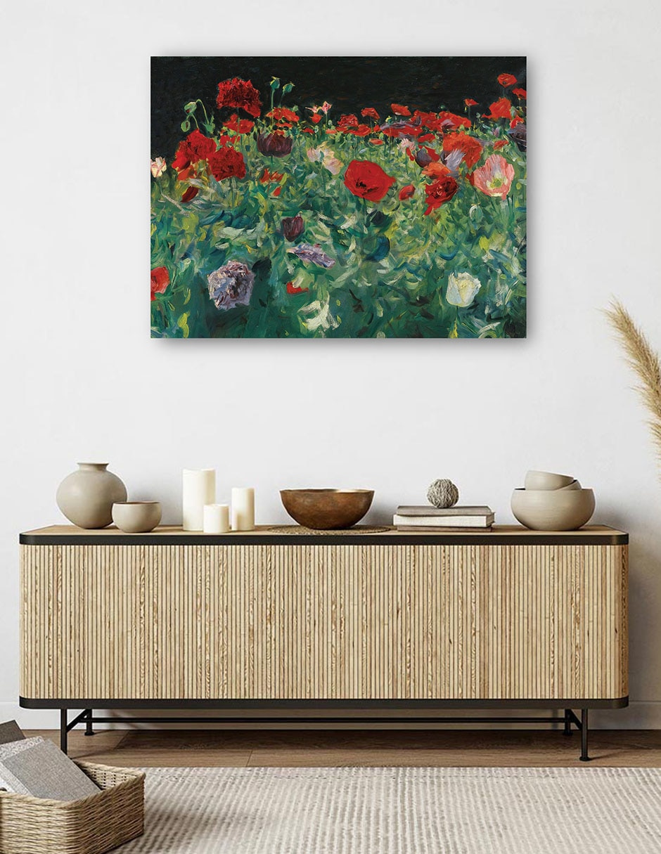 Cuadro decorativo Amapolas (1886) técnica mixta Naturaleza 5
