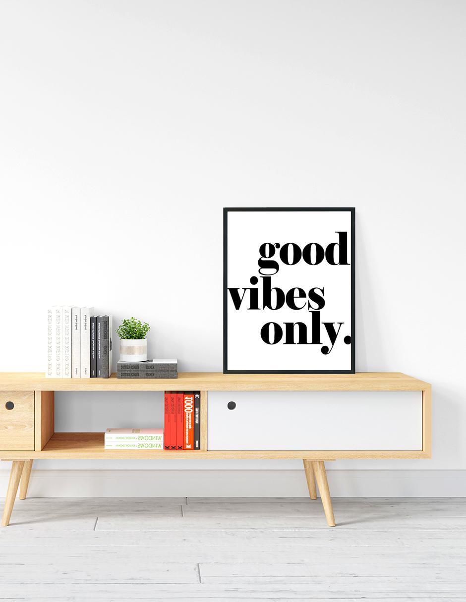 Cuadro decorativo good vibes 4