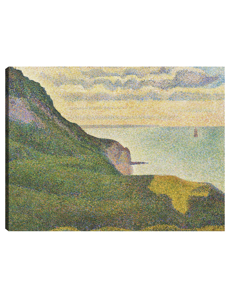 Cuadro decorativo Paisaje marino en Port-En-Bessin, Normandía (1888) técnica mixta Verano Cuadro decorativo Paisaje marino en Port-En-Bessin, Normandía (1888) técnica mixta Verano
