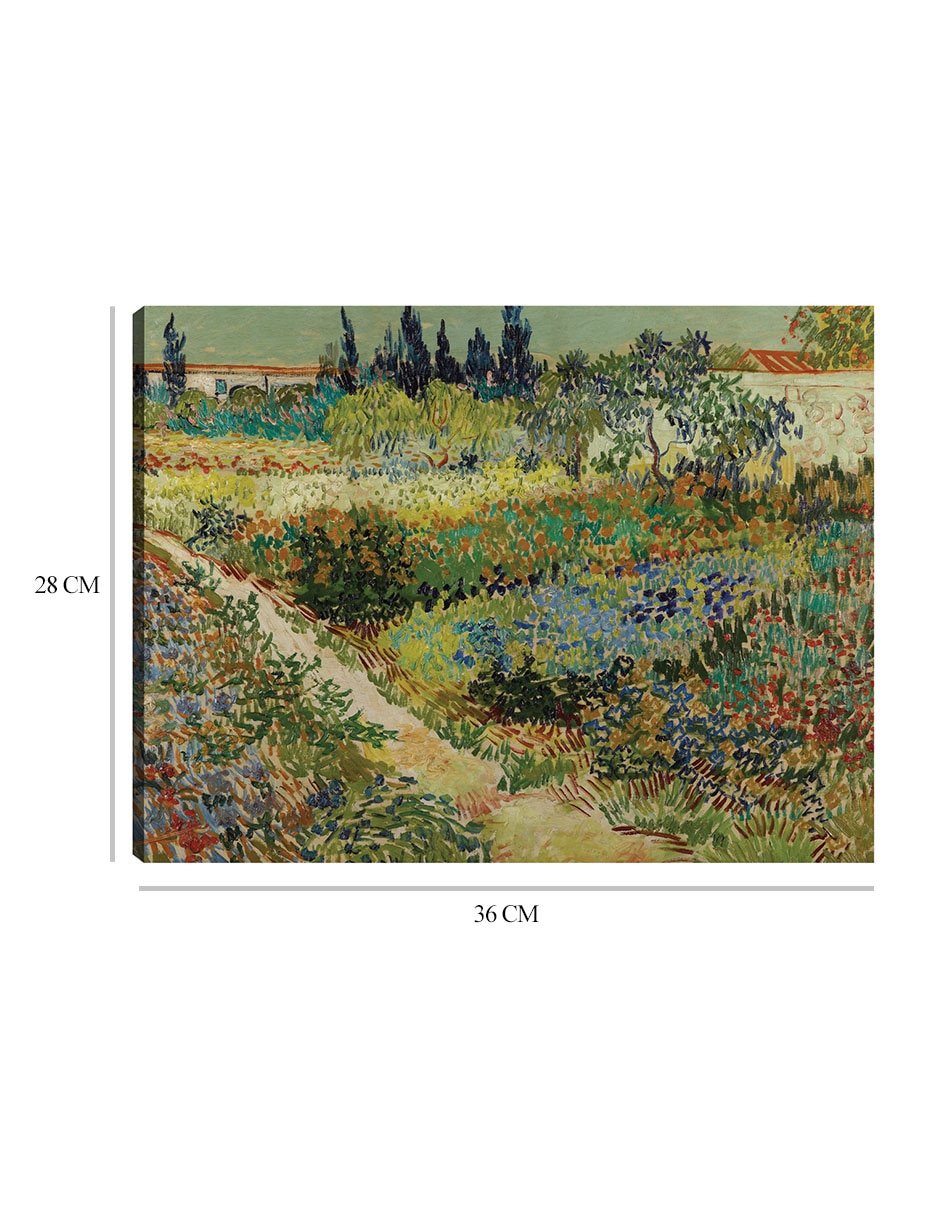 Cuadro decorativo Jardín en Arlés técnica mixta Campos 2