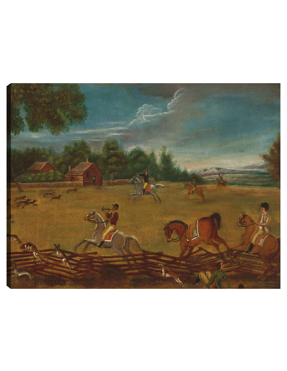 Cuadro decorativo El fin de la caza, c. 1800 técnica mixta Bosques