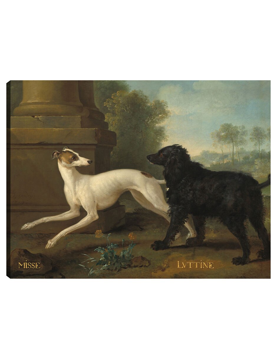Cuadro decorativo Misse y Luttine, 1729 técnica mixta Retratos