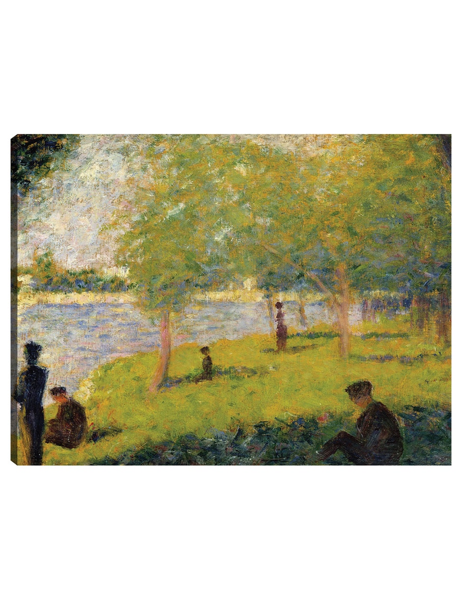 Cuadro decorativo Estudiar para un domingo en La Grande Jatte (1884) técnica mixta Lagos Cuadro decorativo Estudiar para un domingo en La Grande Jatte (1884) técnica mixta Lagos
