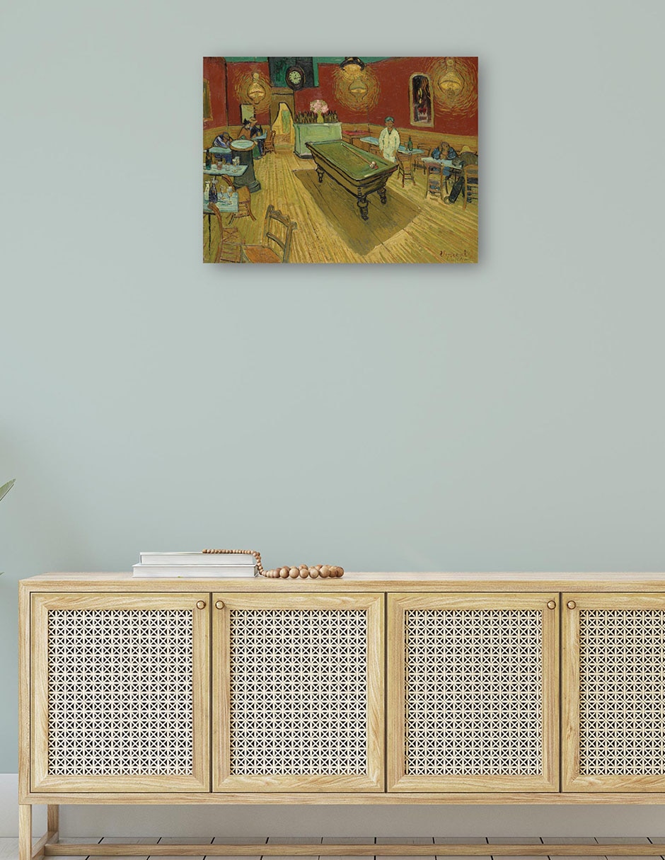Cuadro decorativo El café nocturno (1888) técnica mixta Café 4