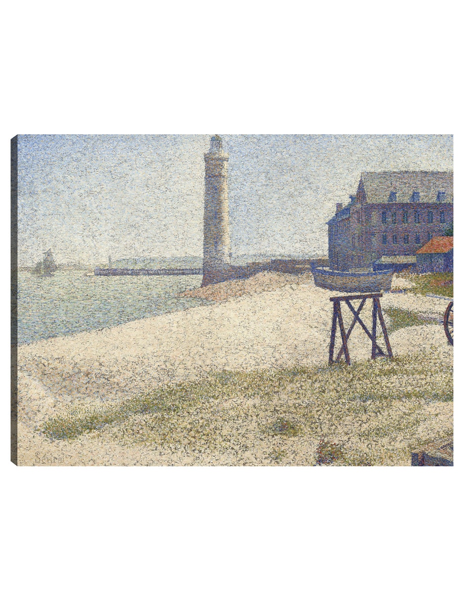 Cuadro decorativo El faro de Honfleur (1886) técnica mixta Faros