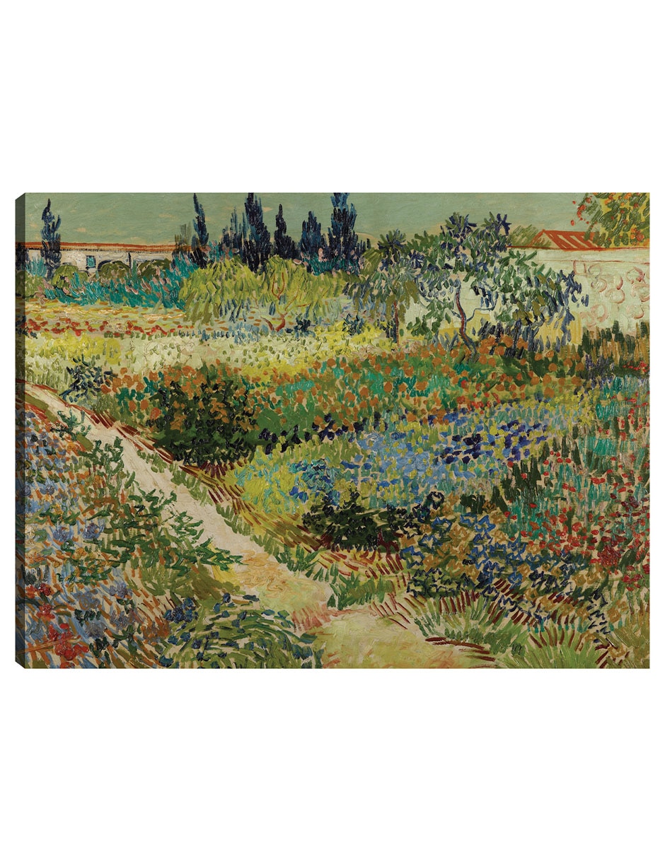 Cuadro decorativo Jardín en Arlés técnica mixta Campos