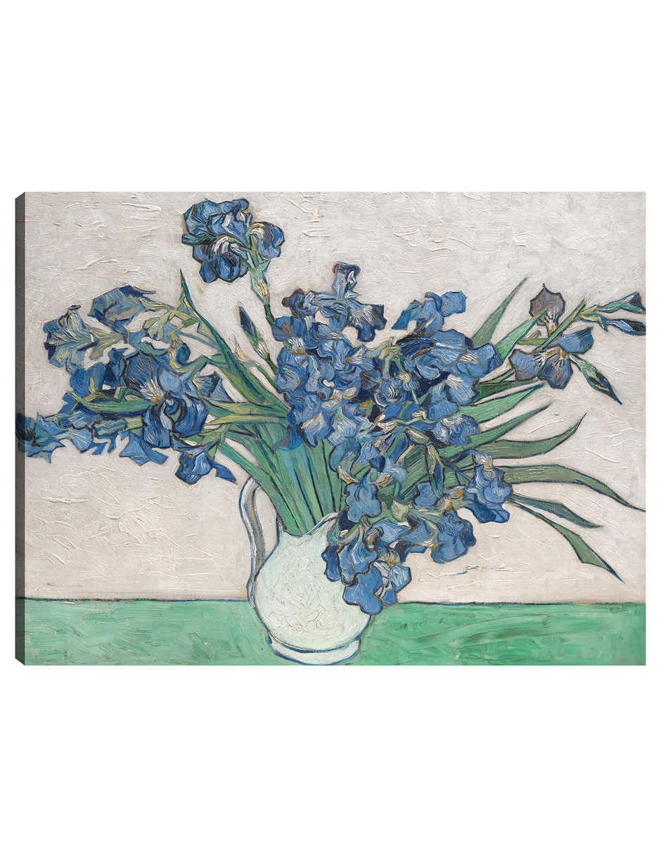 Cuadro decorativo Iris (1890) técnica mixta Floreros Cuadro decorativo Iris (1890) técnica mixta Floreros