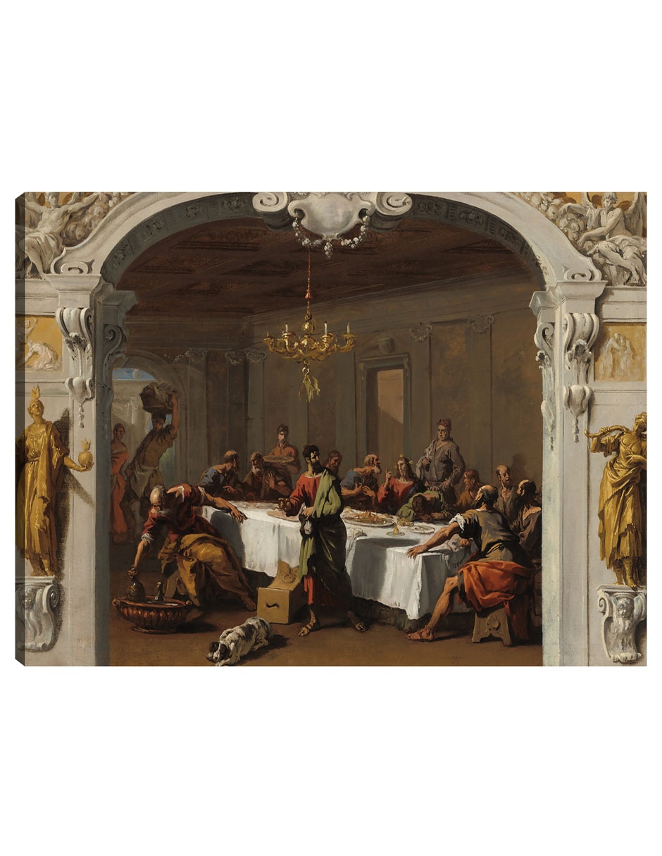 Cuadro decorativo La última cena, 1713/1714 técnica mixta Figuras Celestiales Cuadro decorativo La última cena, 1713/1714 técnica mixta Figuras Celestiales