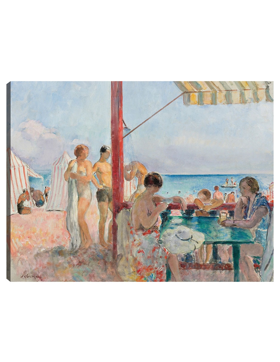 Cuadro decorativo El chiringuito (1923-25) técnica mixta Playas Cuadro decorativo El chiringuito (1923-25) técnica mixta Playas