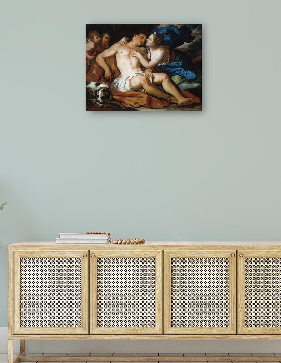 Cuadro decorativo Diana y Endimión (1690) técnica mixta Gente 5