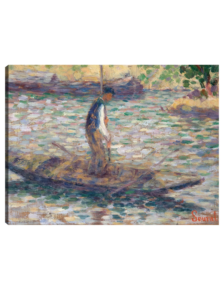 Cuadro decorativo Un pescador (hacia 1884) técnica mixta Retratos