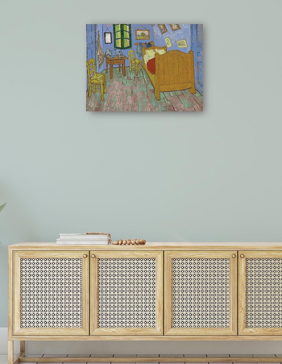Cuadro decorativo El dormitorio (1889) técnica mixta Formas 4