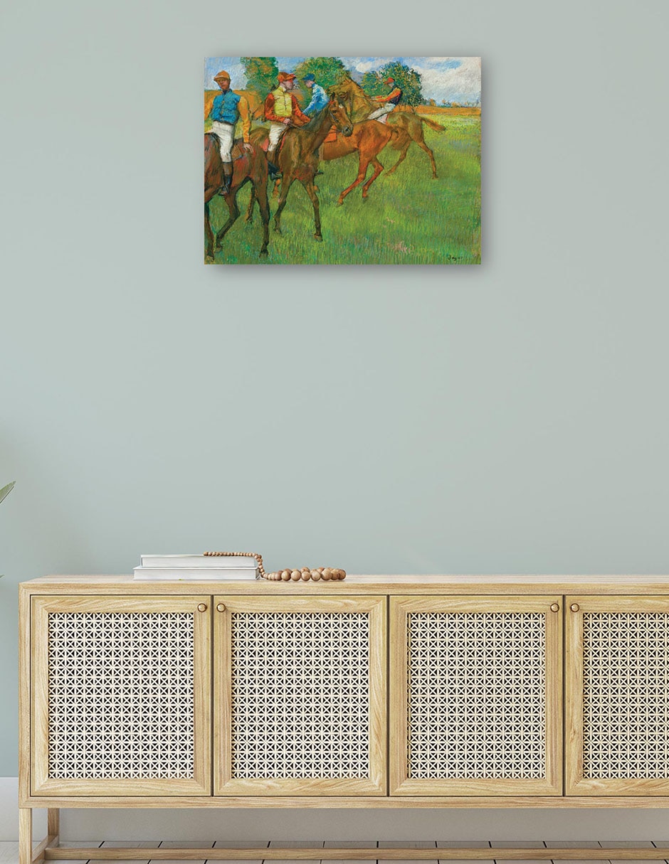Cuadro decorativo Antes de la carrera (1887-1889) técnica mixta Deportes 4