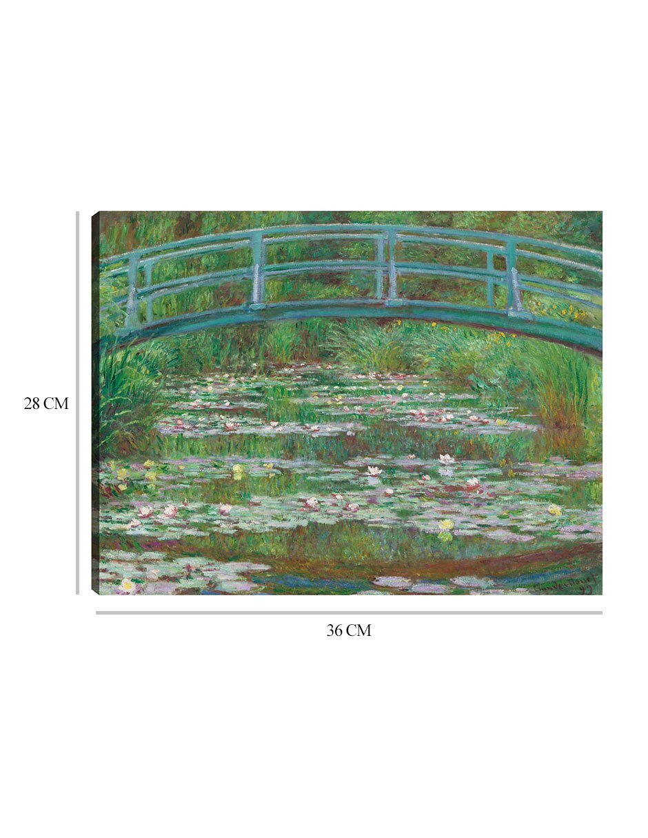 Cuadro decorativo La pasarela japonesa, 1899 técnica mixta Lagos 8