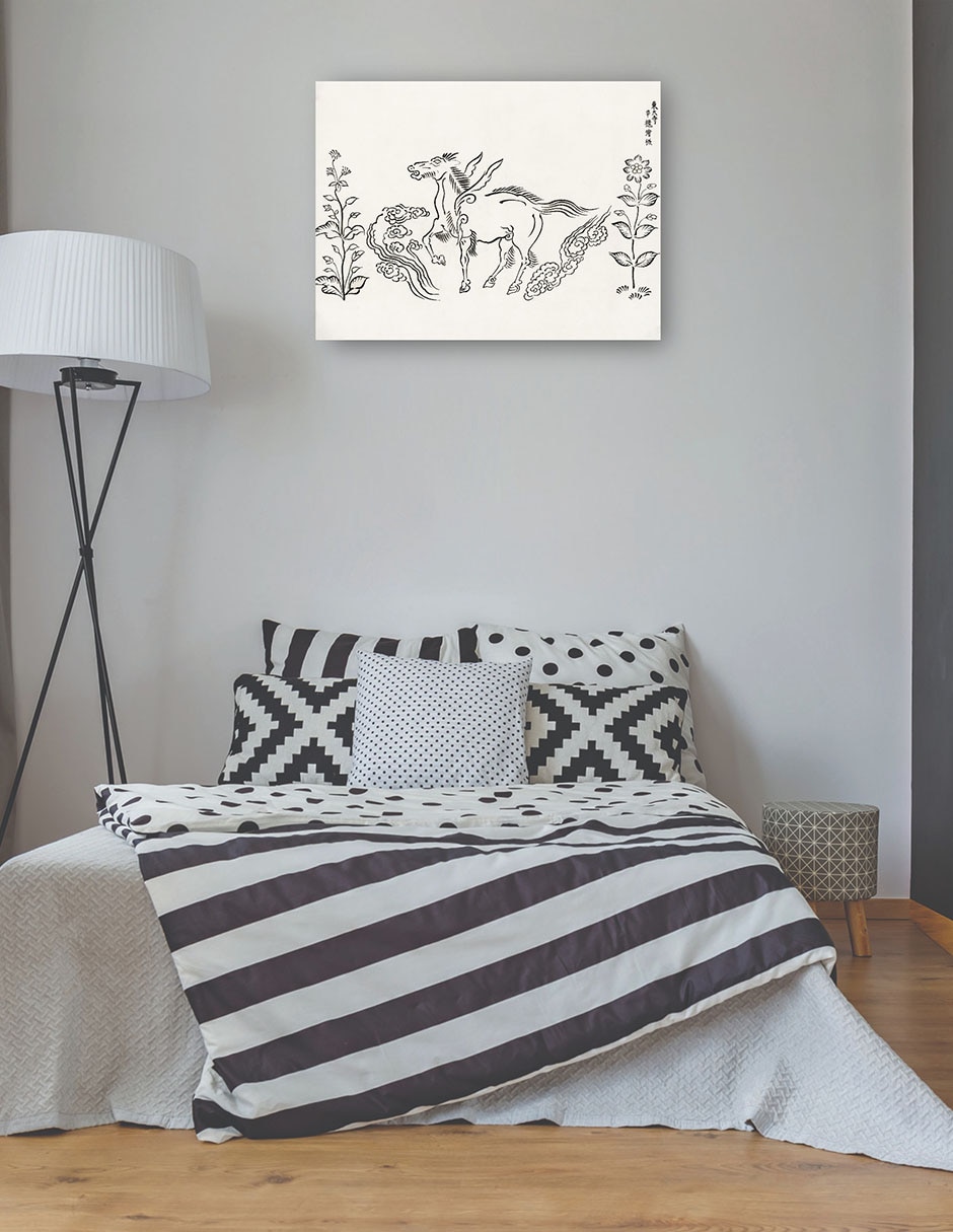 Cuadro decorativo técnica mixta Formas 4