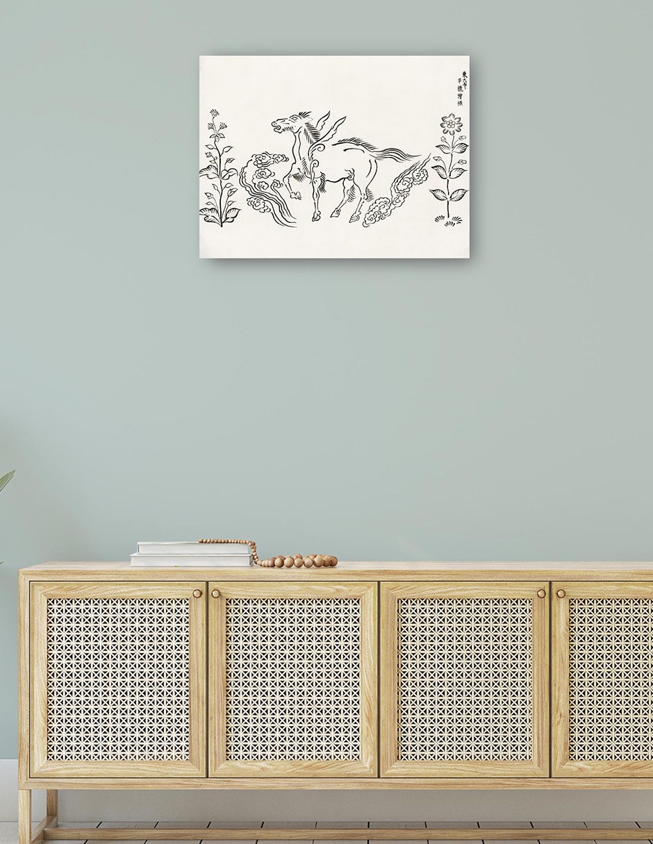 Cuadro decorativo técnica mixta Formas 5