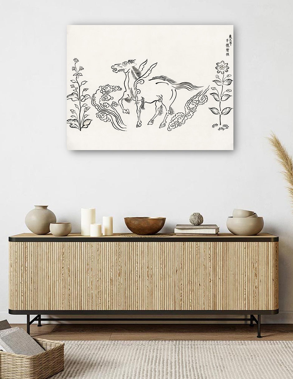 Cuadro decorativo técnica mixta Formas 6