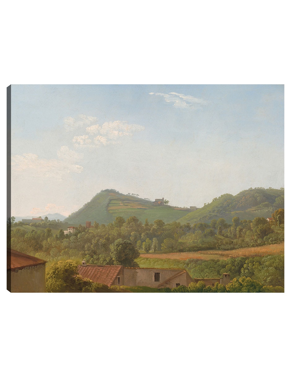 Cuadro decorativo Vista cerca de Nápoles, c. 1806 técnica mixta Campos