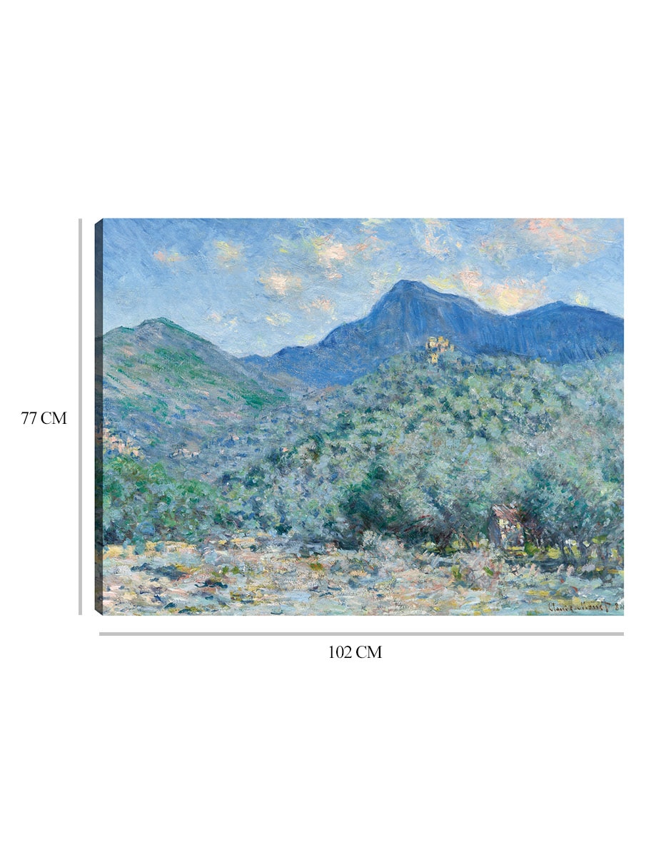 Cuadro decorativo Valle Buona, cerca de Bordighera (1884) técnica mixta Bosques 2