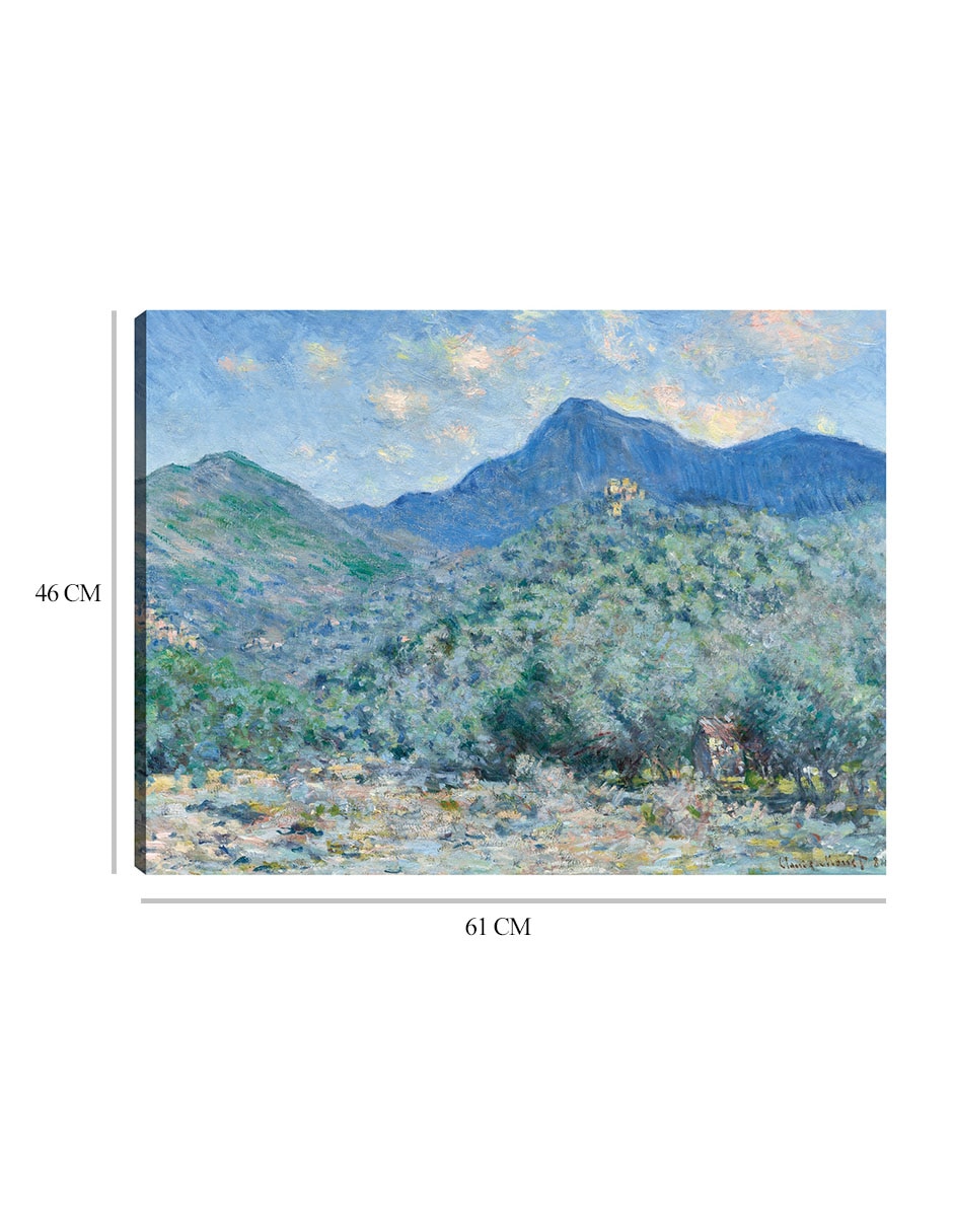 Cuadro decorativo Valle Buona, cerca de Bordighera (1884) técnica mixta Bosques 8
