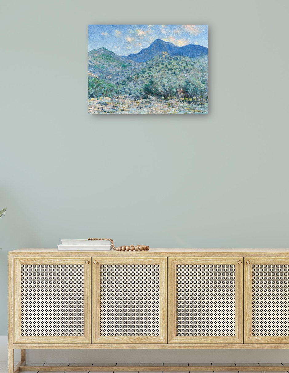 Cuadro decorativo Valle Buona, cerca de Bordighera (1884) técnica mixta Bosques 4