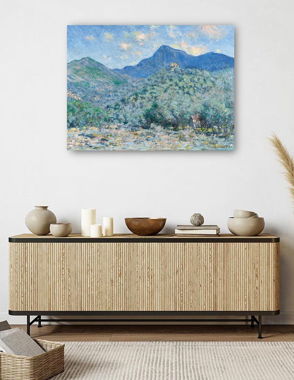 Cuadro decorativo Valle Buona, cerca de Bordighera (1884) técnica mixta Bosques 5