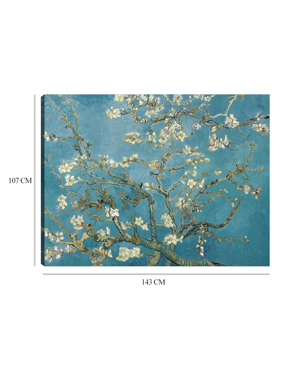 Cuadro decorativo Flor de almendro (c.1890) técnica mixta Primavera 8