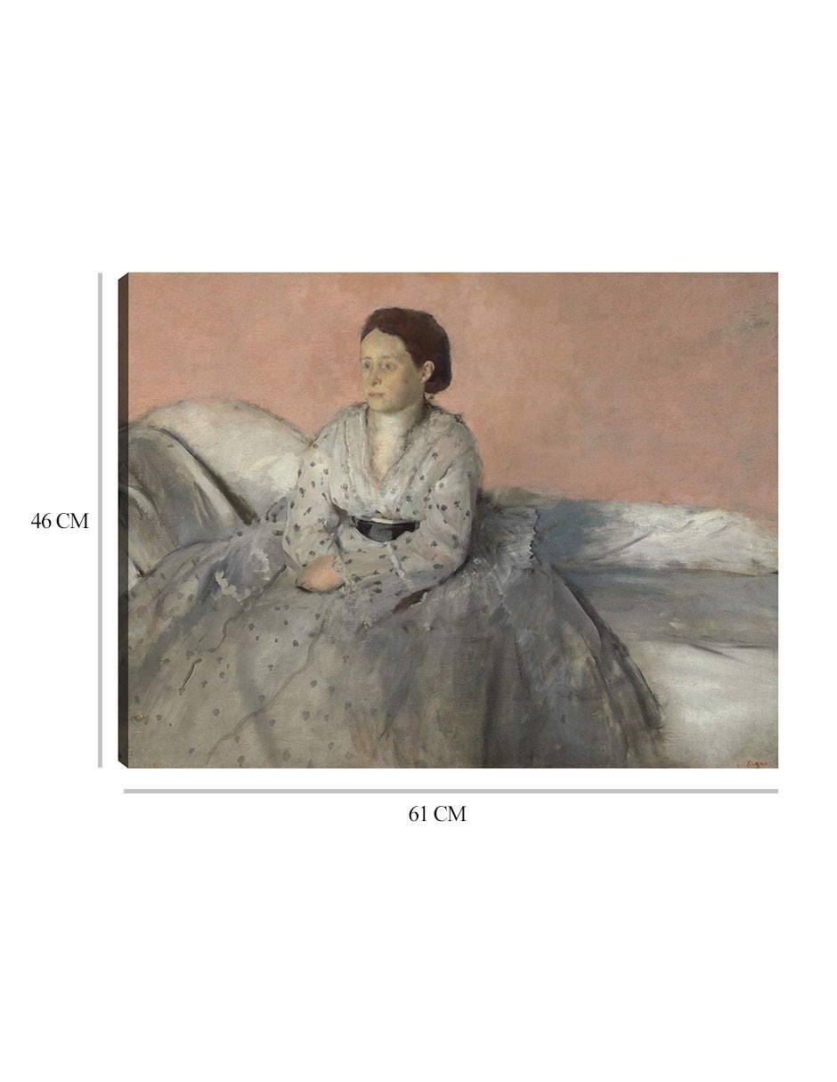 Cuadro decorativo Señora René de Gas, 1872/1873 técnica mixta Gente 2