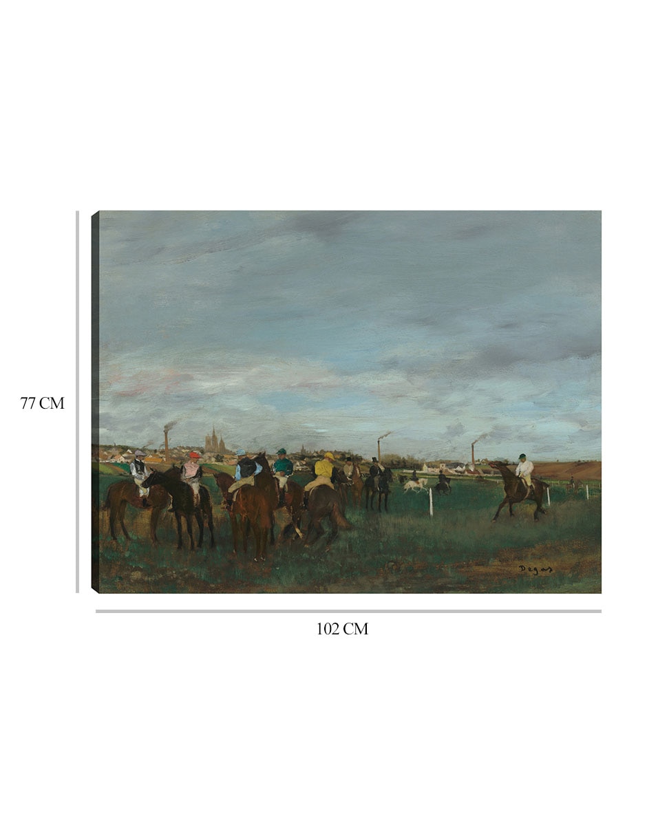 Cuadro decorativo Las carreras, 1871-1872 técnica mixta Deportes 2