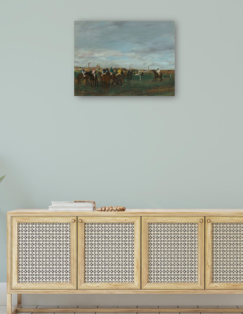 Cuadro decorativo Las carreras, 1871-1872 técnica mixta Deportes 4
