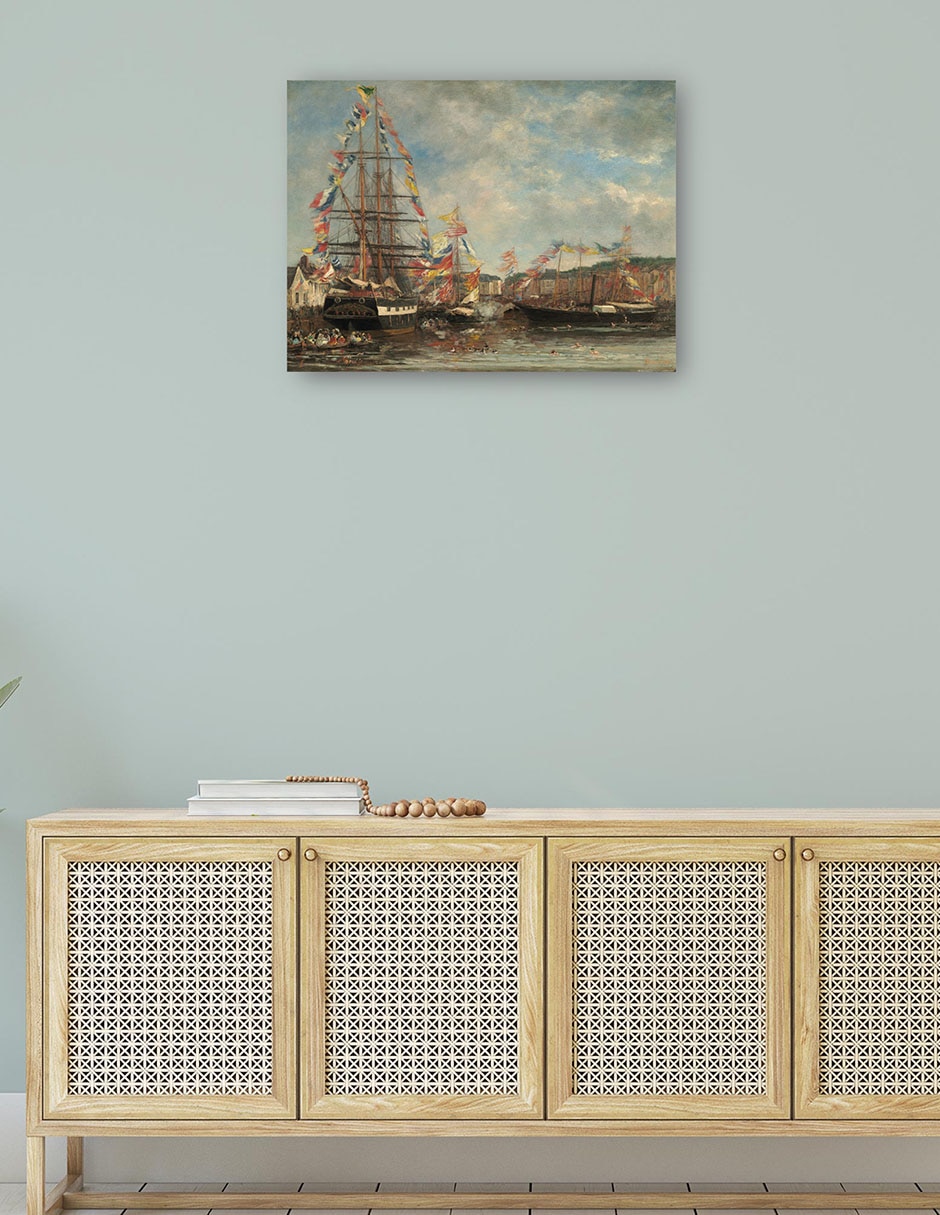 Cuadro decorativo Bodegón con bote de mostaza técnica mixta Paisajes 4