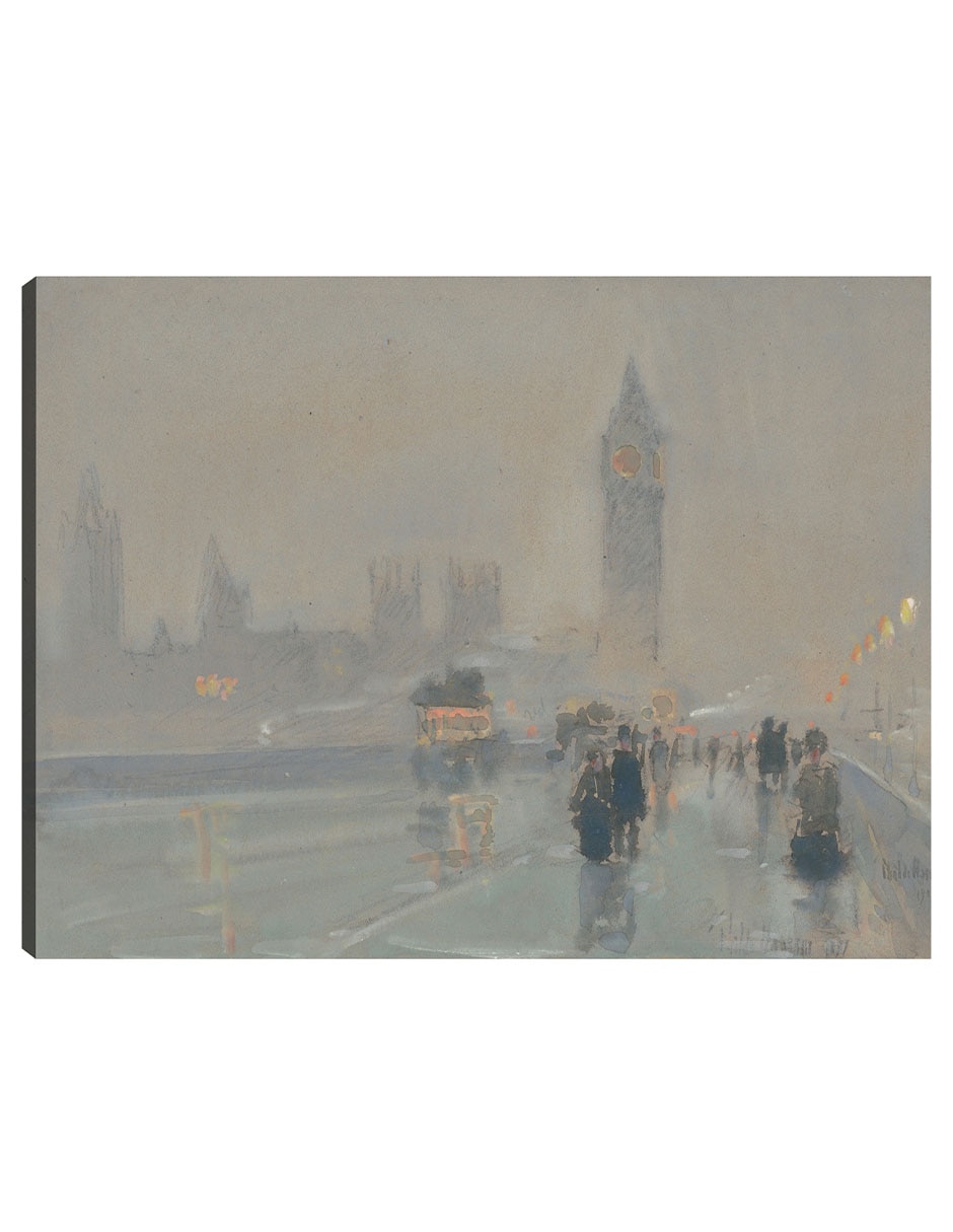 Cuadro decorativo Gran Ben, 1897 y 1907 técnica mixta Edificios