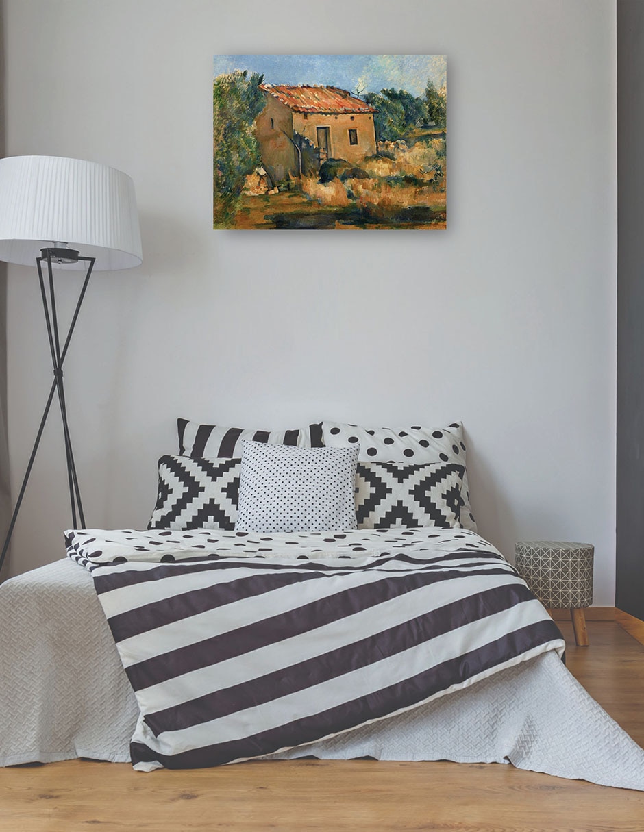 Cuadro decorativo Casa abandonada cerca de Aix-en-Provence (1885-1887) técnica mixta Océanos 3