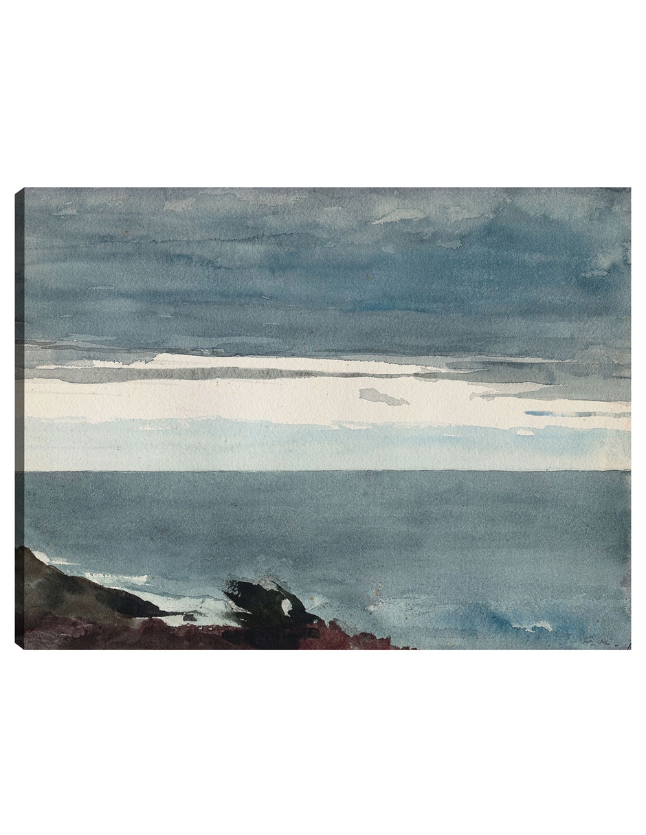 Cuadro decorativo El cuello de Prout, tarde (1894) técnica mixta Playas